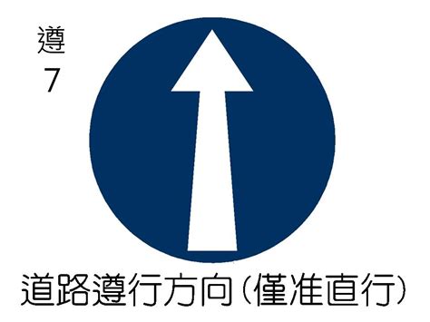 道路遵行方向車道遵行方向差別|道路交通標誌標線號誌設置規則§62